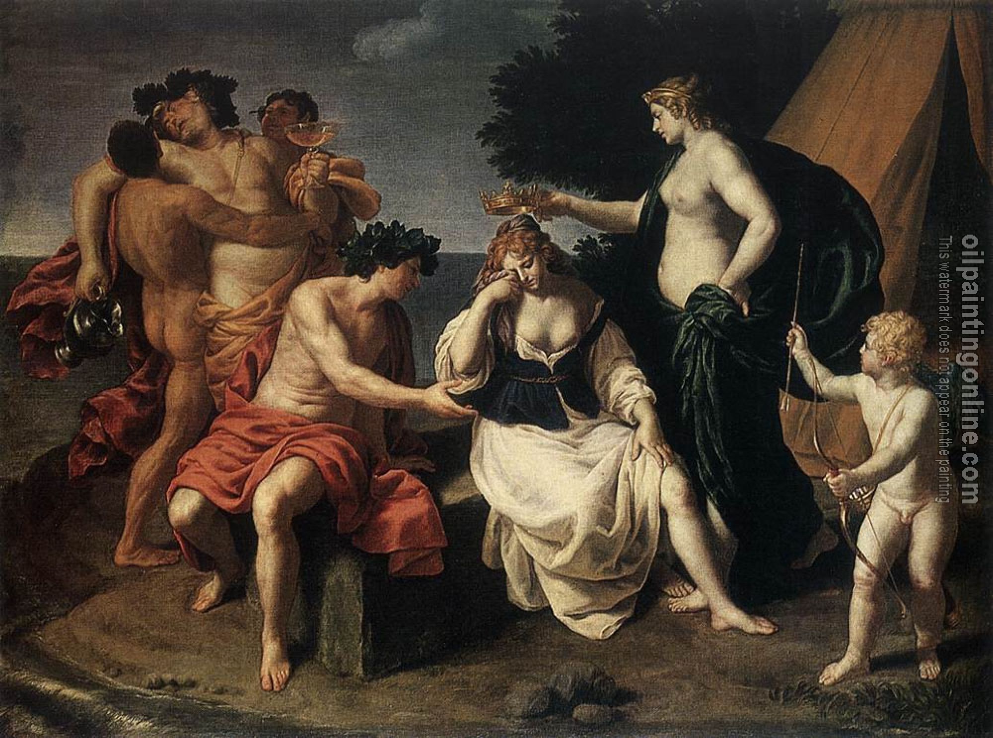 Turchi, Alessandro - Bacchus and Ariadne